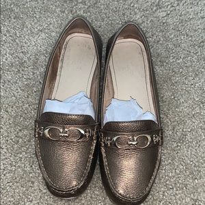 Bronze Coach Loafers!